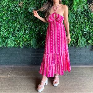 Pink Zara Maxi Dress